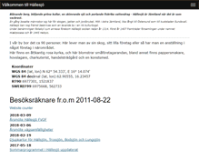 Tablet Screenshot of hallesjo.se